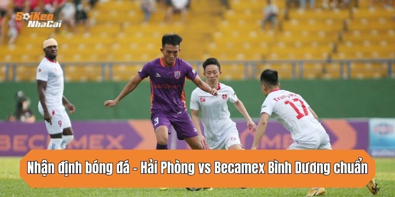 Nhận định bóng đá - Hải Phòng vs Becamex Bình Dương chuẩn nhất